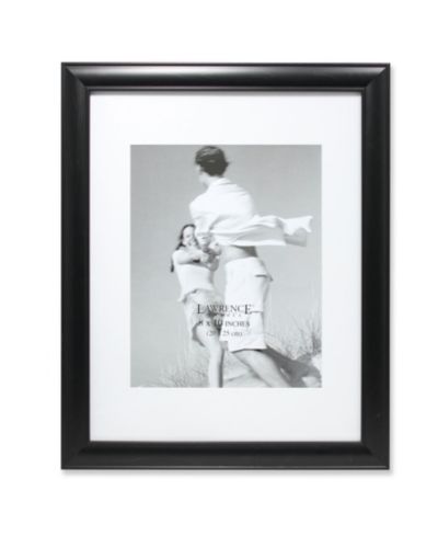 Lawrence Frames черная галерейная рама с паспарту 8x10 - 11" x 14"