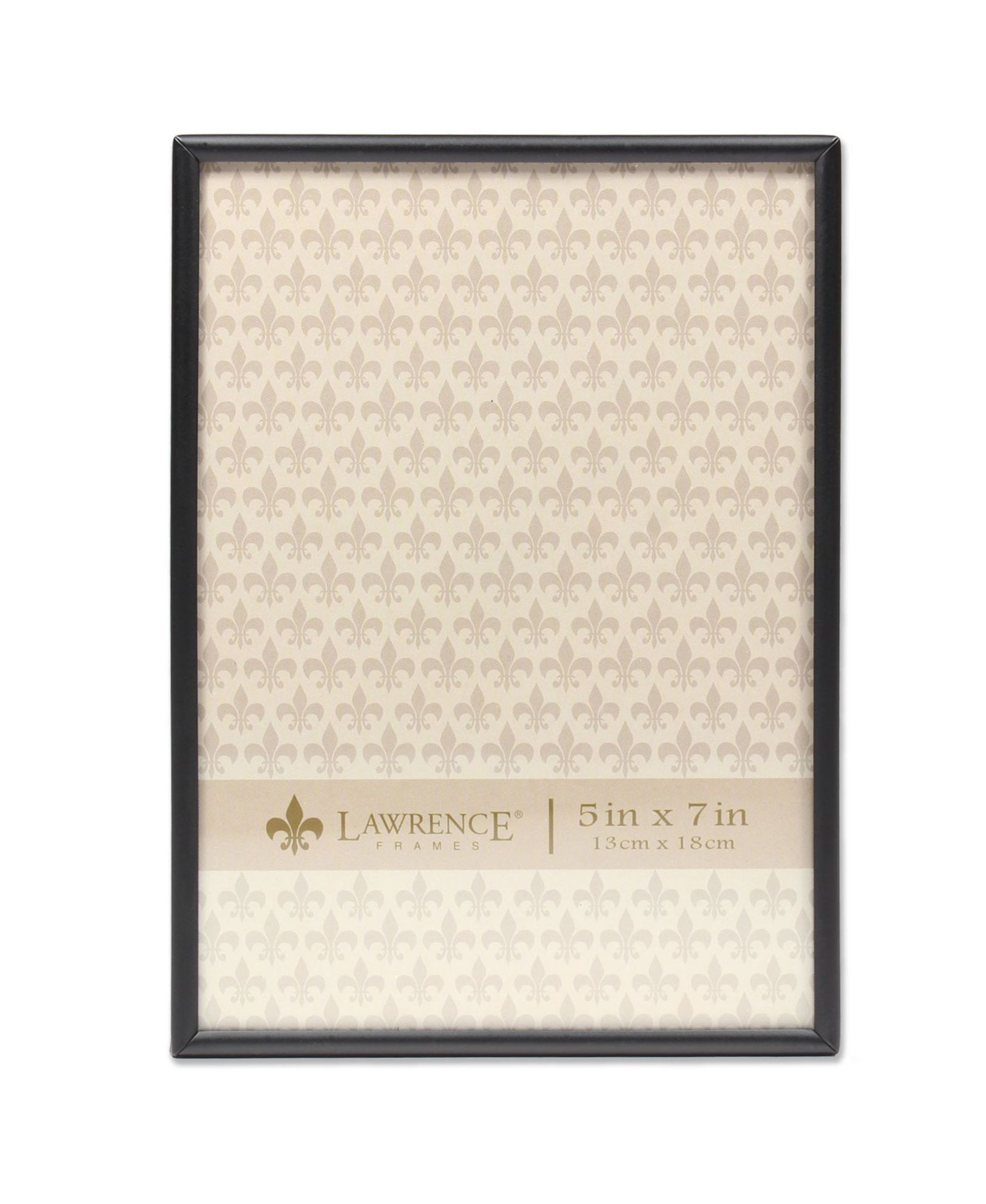 Lawrence Frames Simply Black Picture Frame - 5" x 7"