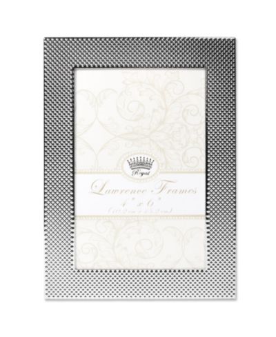 Металлическая фоторамка Lawrence Frames с узором в горошек, 4" x 6"