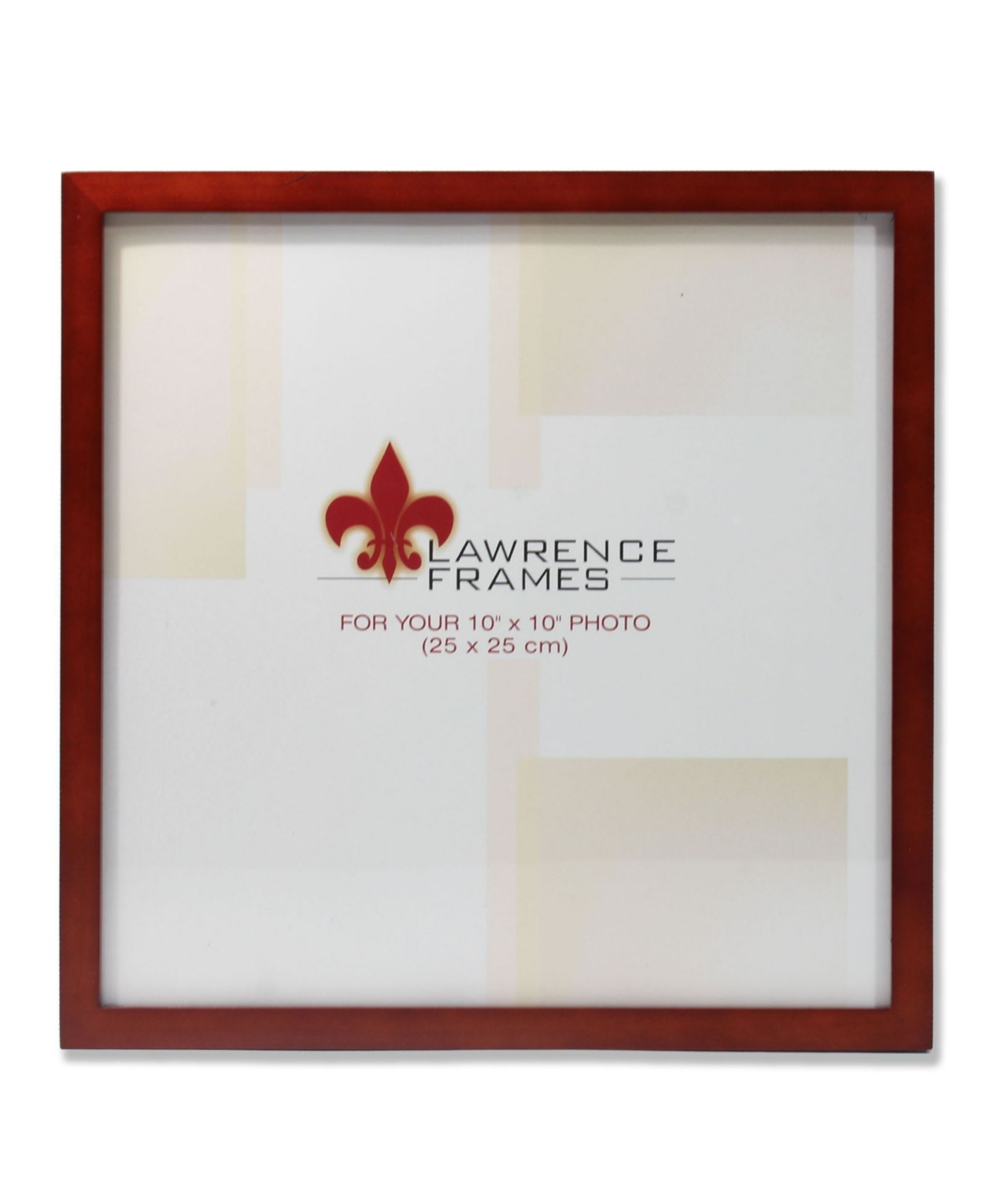 Рамка для картины из орехового дерева Lawrence Frames 755610 - 10" x 10"