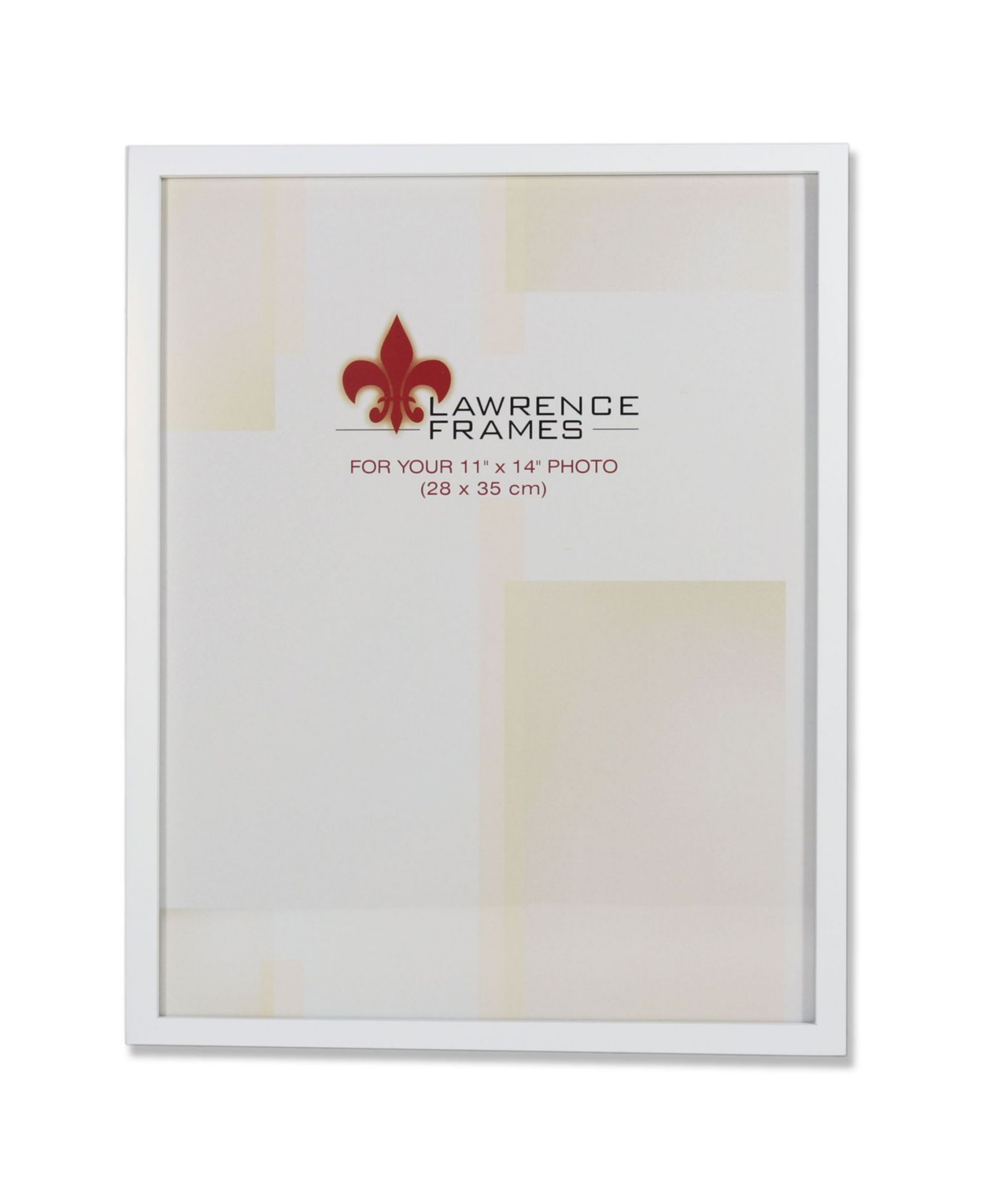 Рамка для картины Lawrence Frames White Wood Picture Frame - Gallery Collection - 11" x 14"
