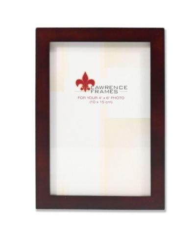 Lawrence Frames 755946 деревянная фоторамка цвета эспрессо, 4" x 6"