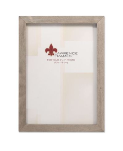 Lawrence Frames Gray Wood Picture Frame - Gallery Collection - 5" x 7"