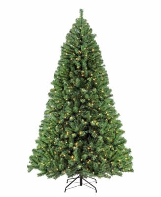 Puleo Искусственная ель Nebraska Fir 7.5FT с подсветкой