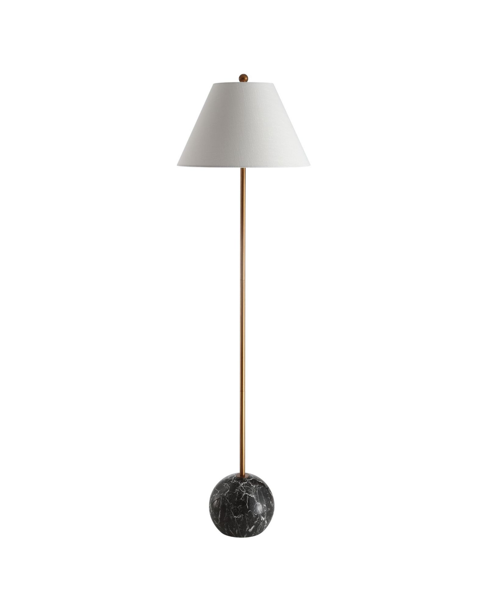 Miami Minimalist Resin/Metal LED Floor Lampite
