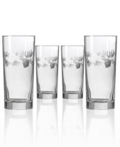 Стакан для коктейлей Rolf Glass Icy Pine 15oz - набор из 4 штук