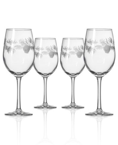 Набор винных бокалов Rolf Glass Icy Pine White Wine Glass 12oz, 4 шт.