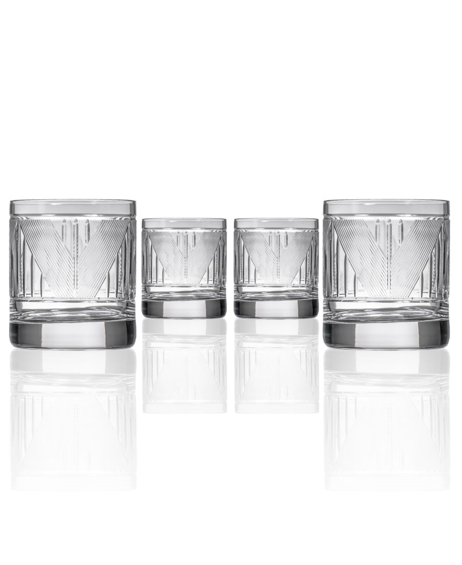 Набор стаканов Rolf Glass Bleecker Street On The Rocks 11oz, 4 шт.