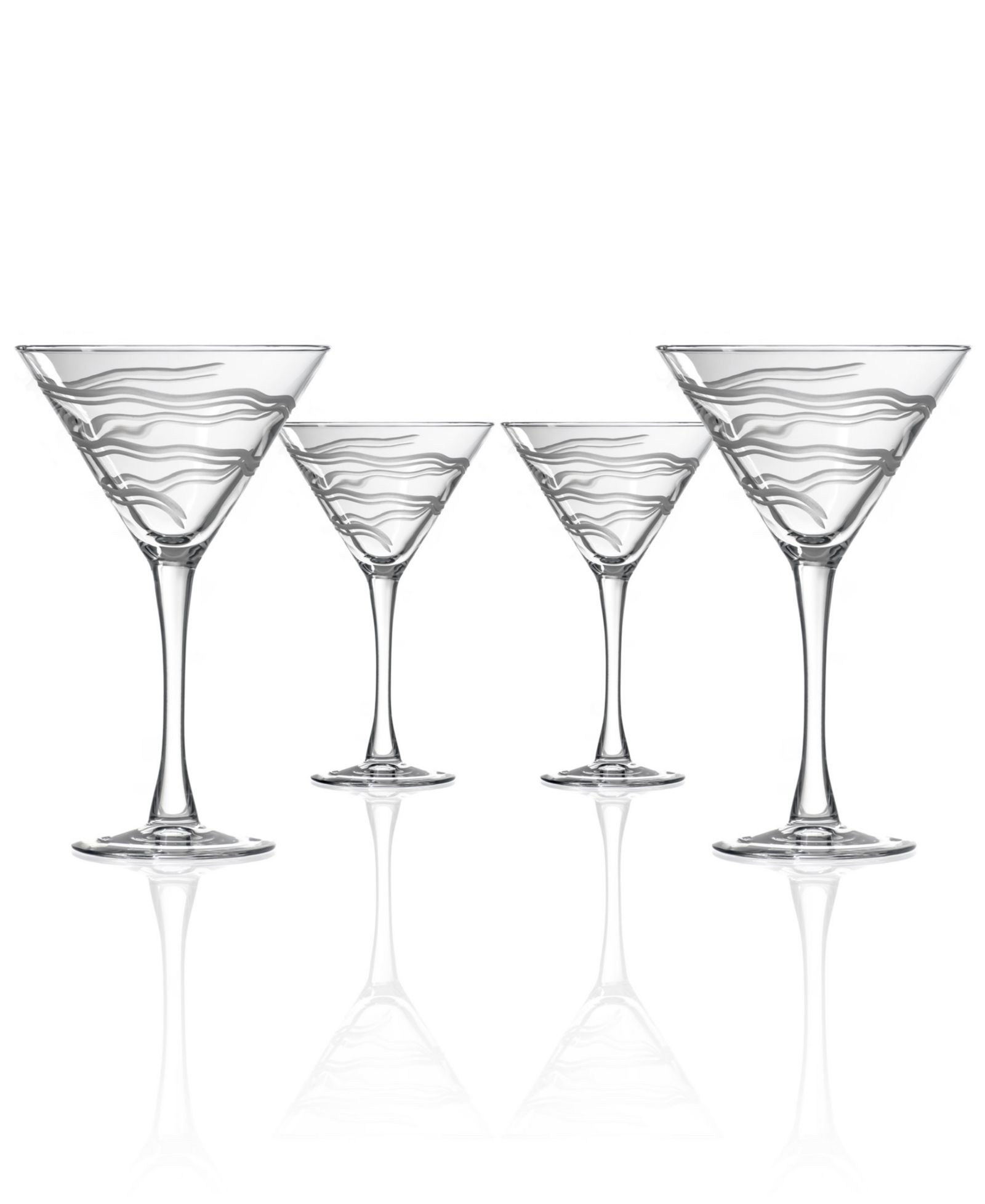 Набор бокалов для мартини Rolf Glass Good Vibrations 10oz, 4 шт