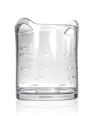 Ведерко для льда Rolf Glass School of Fish Champagne