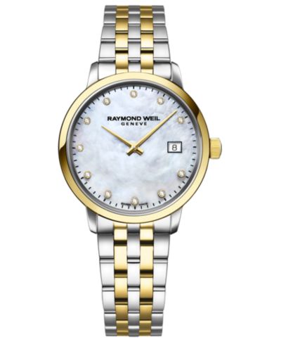Женские часы Raymond Weil Swiss Toccata с бриллиантами, 29mm
