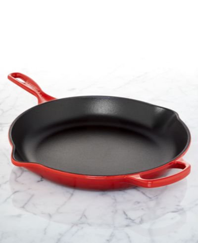 Le Creuset Enameled Cast Iron 11.75" Skillet with Helper Handle