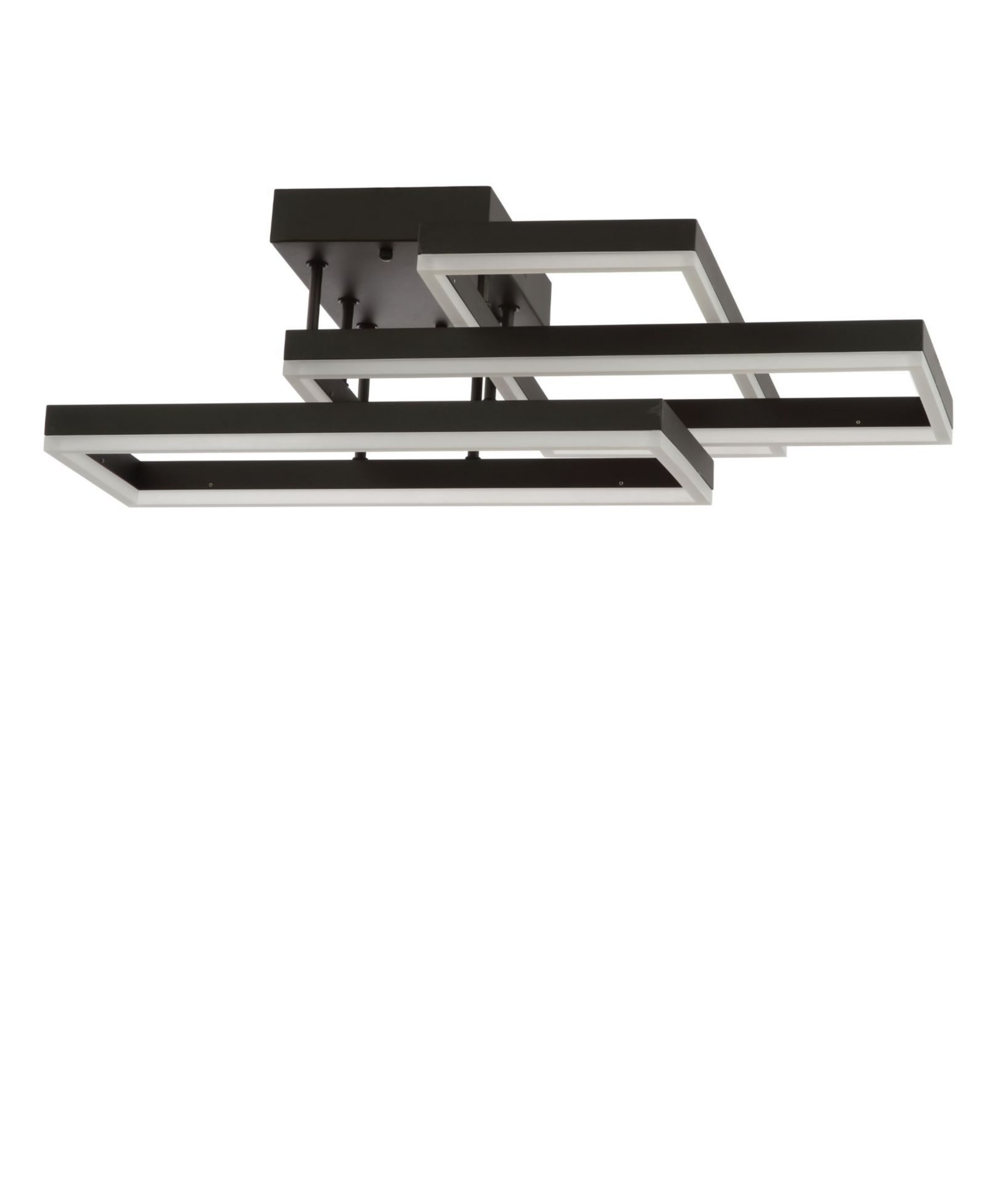 Потолочный светильник JONATHAN Y Turing Geometric Integrated LED Metal Flush Mount