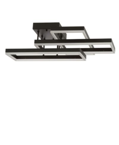 Потолочный светильник JONATHAN Y Turing Geometric Integrated LED Metal Flush Mount