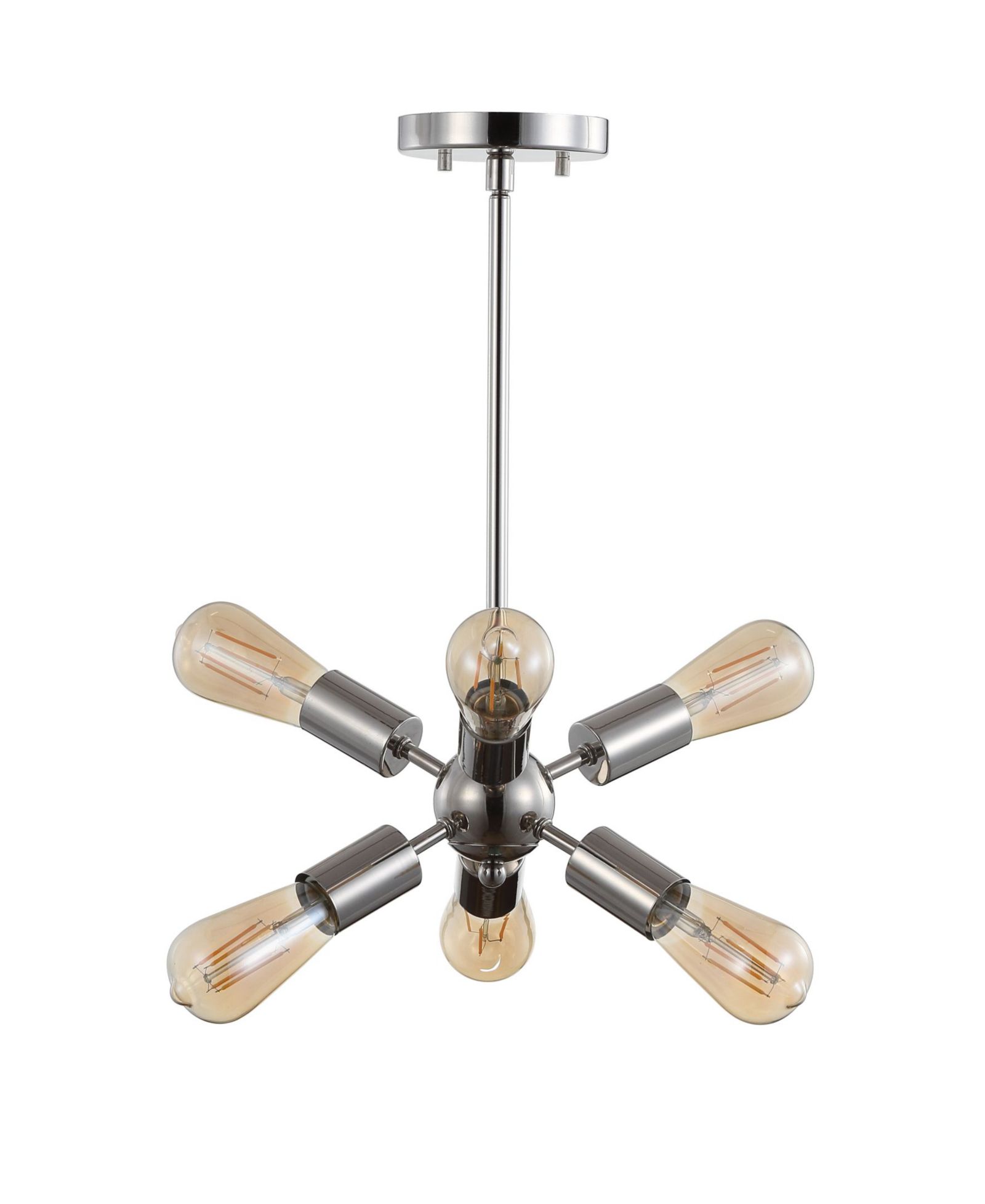 JONATHAN Y Jobs Sputnik Metal LED Pendant
