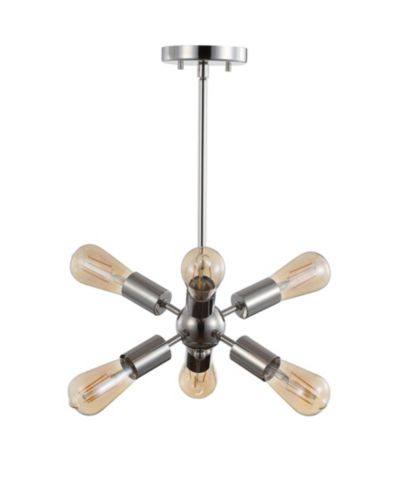 JONATHAN Y Jobs Sputnik Metal LED Pendant