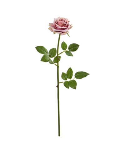 Nearly Natural 19” Rose Spray Artificial Flower (Set of 12)