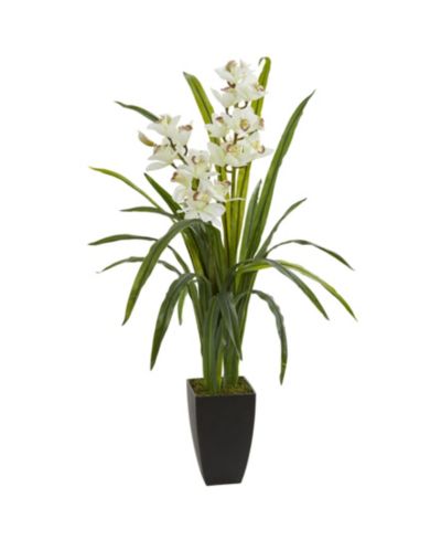 Искусственное растение Nearly Natural 39” Cymbidium Orchid