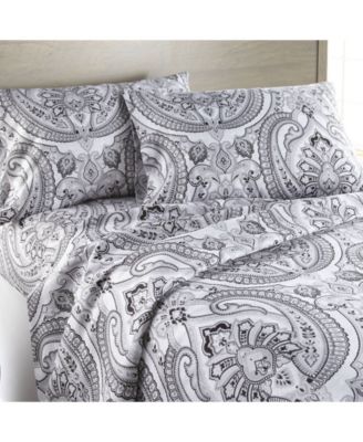 Southshore Fine Linens Classic Paisley Ultra-Soft 4-Pc. Sheet Set, King
