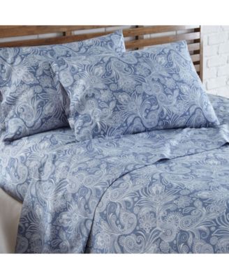 Southshore Fine Linens Perfect Paisley Boho Sheet Set, Queen