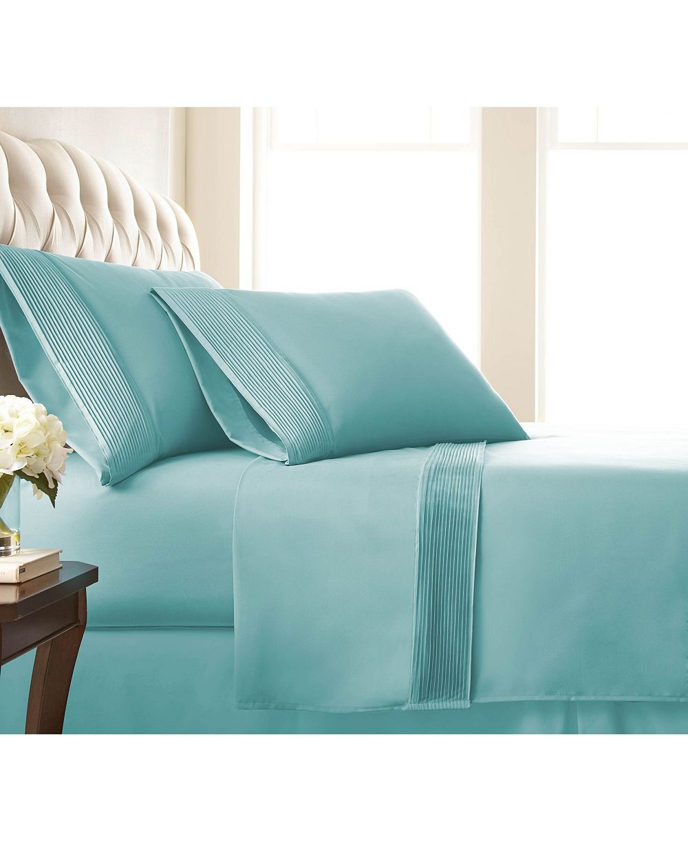 Комплект постельного белья Southshore Fine Linens Classy Pleated, Queen, 21" Extra Deep Pocket