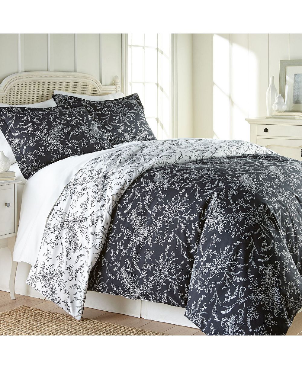 Комплект пододеяльников с цветочным принтом Southshore Fine Linens, Full/Queen