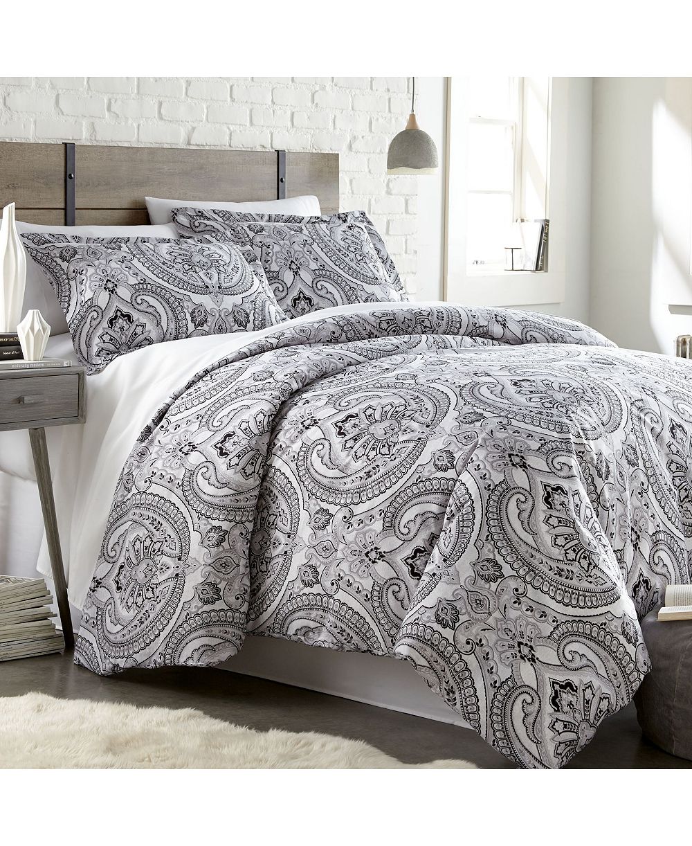 Southshore Fine Linens Classic Paisley 3-Pc. Reversible Comforter Set, Twin
