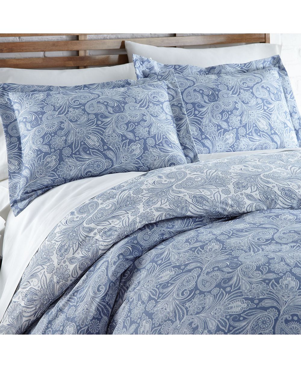 Southshore Fine Linens Набор из 3 покрывал Perfect Paisley, Twin/Twin XL