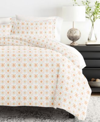 Home Collection Premium Ultra Soft Alps Chevron Pattern 3 Piece Duvet Cover Set, Twin/Twin XL