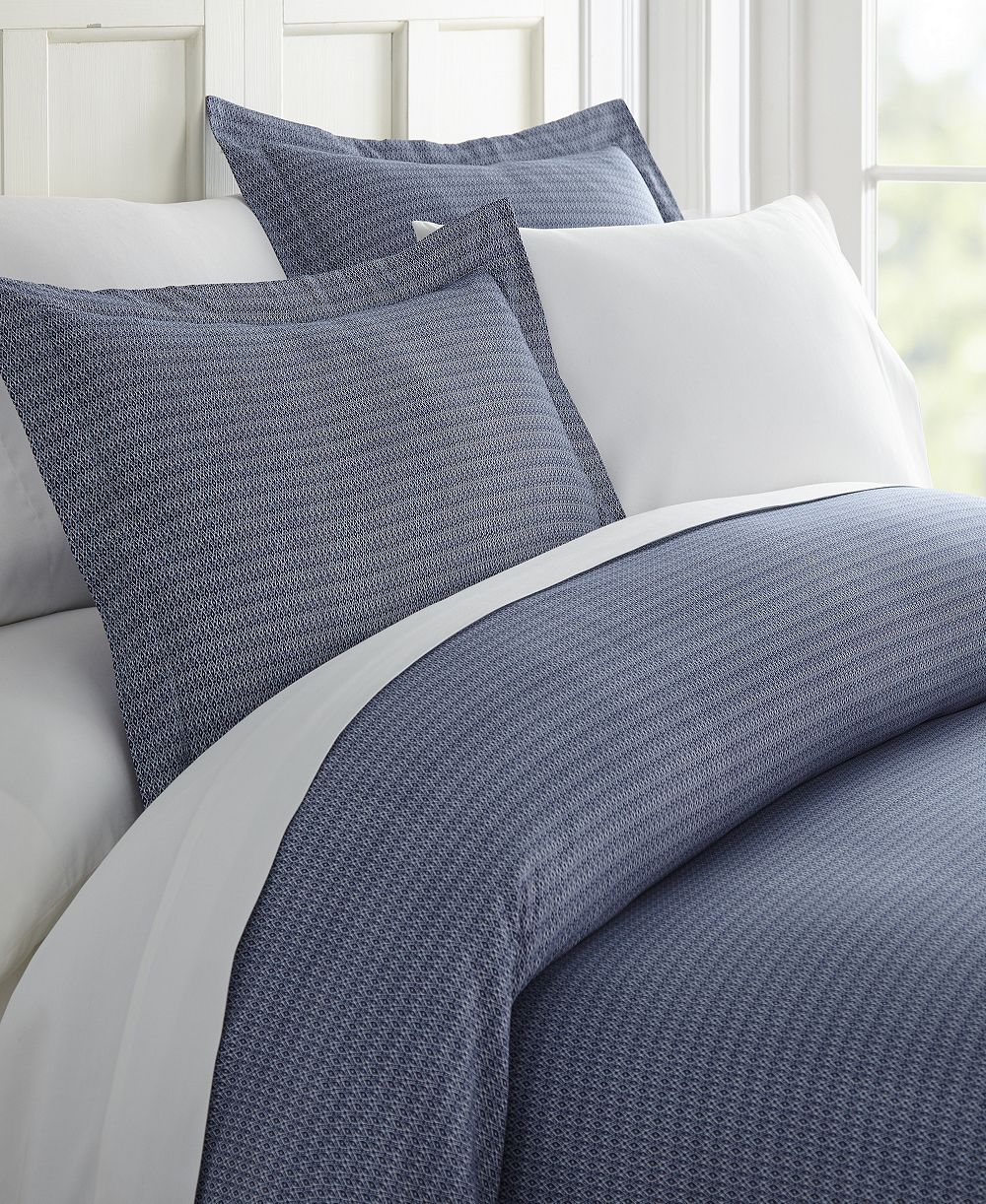 Home Collection Premium ультрамягкий комплект пододеяльников с узором альпийский шеврон, 3 шт., твин/твин XL