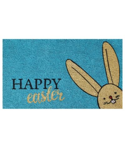 Коврик для двери Home & More Happy Easter Coir/Vinyl, 17" x 29"