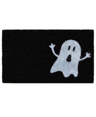 Коврик для двери Home & More Ghost Halloween Coir/Vinyl, 17" x 29"