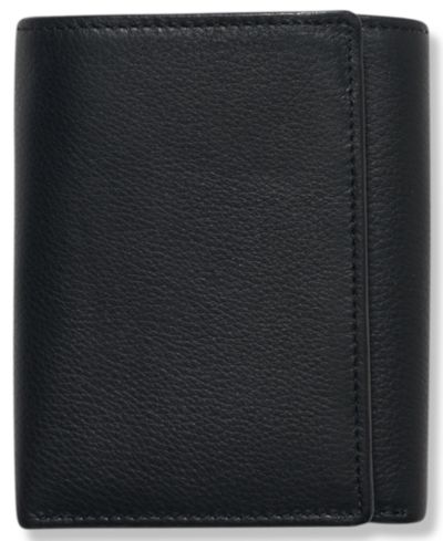 Perry Ellis Portfolio Мужской Leather Park Avenue Trifold Wallet
