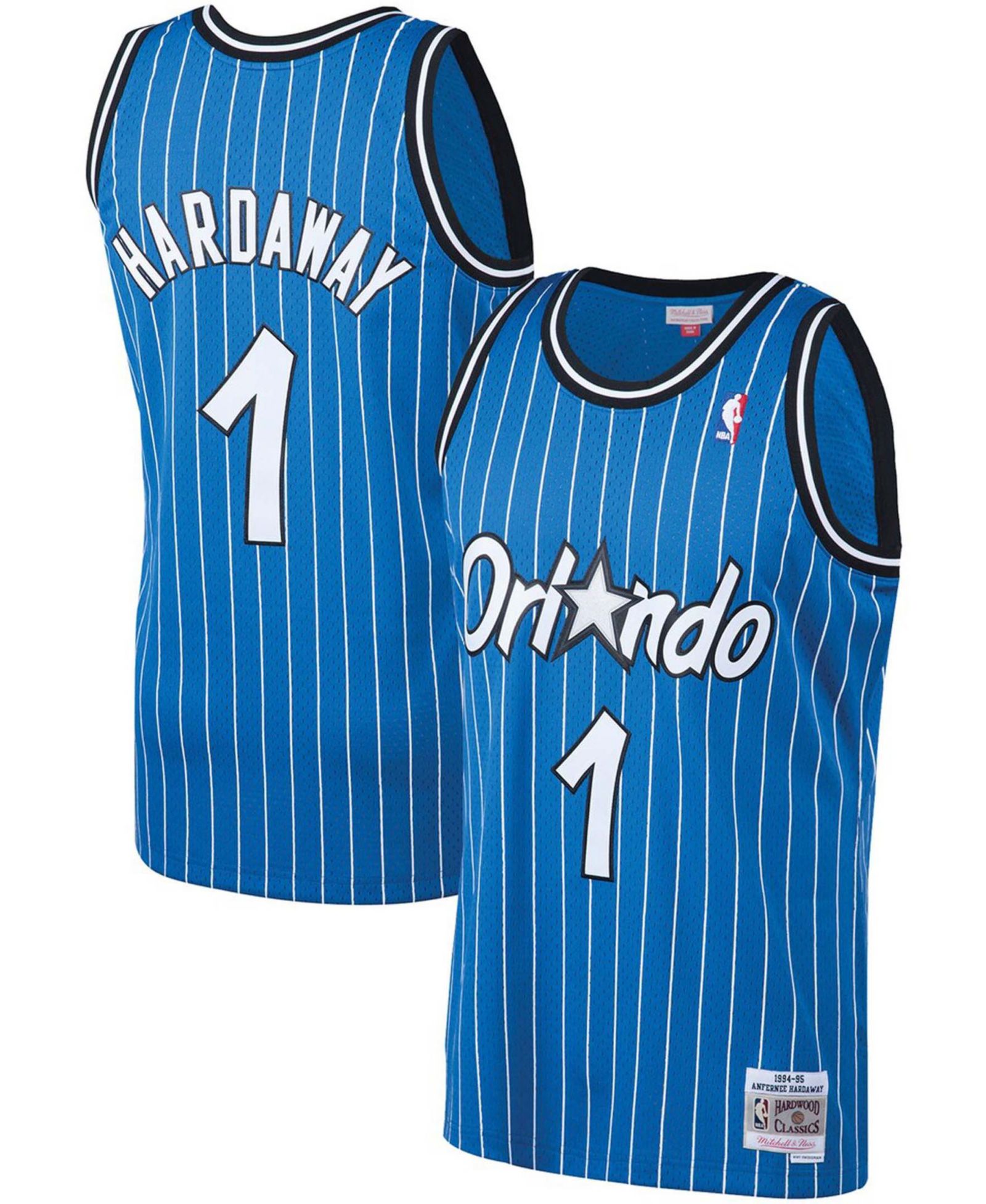 Мужская джерси Mitchell & Ness Penny Hardaway Orlando Magic