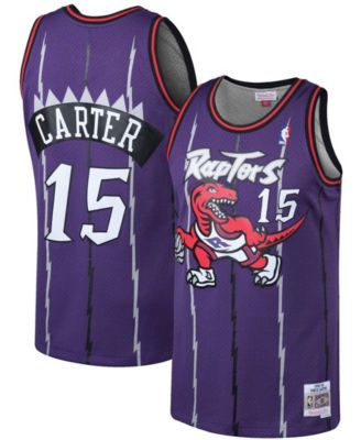 Мужская баскетбольная джерси Toronto Raptors 1998-99 Hardwood Classics Swingman, Vince Carter, фиолетовая