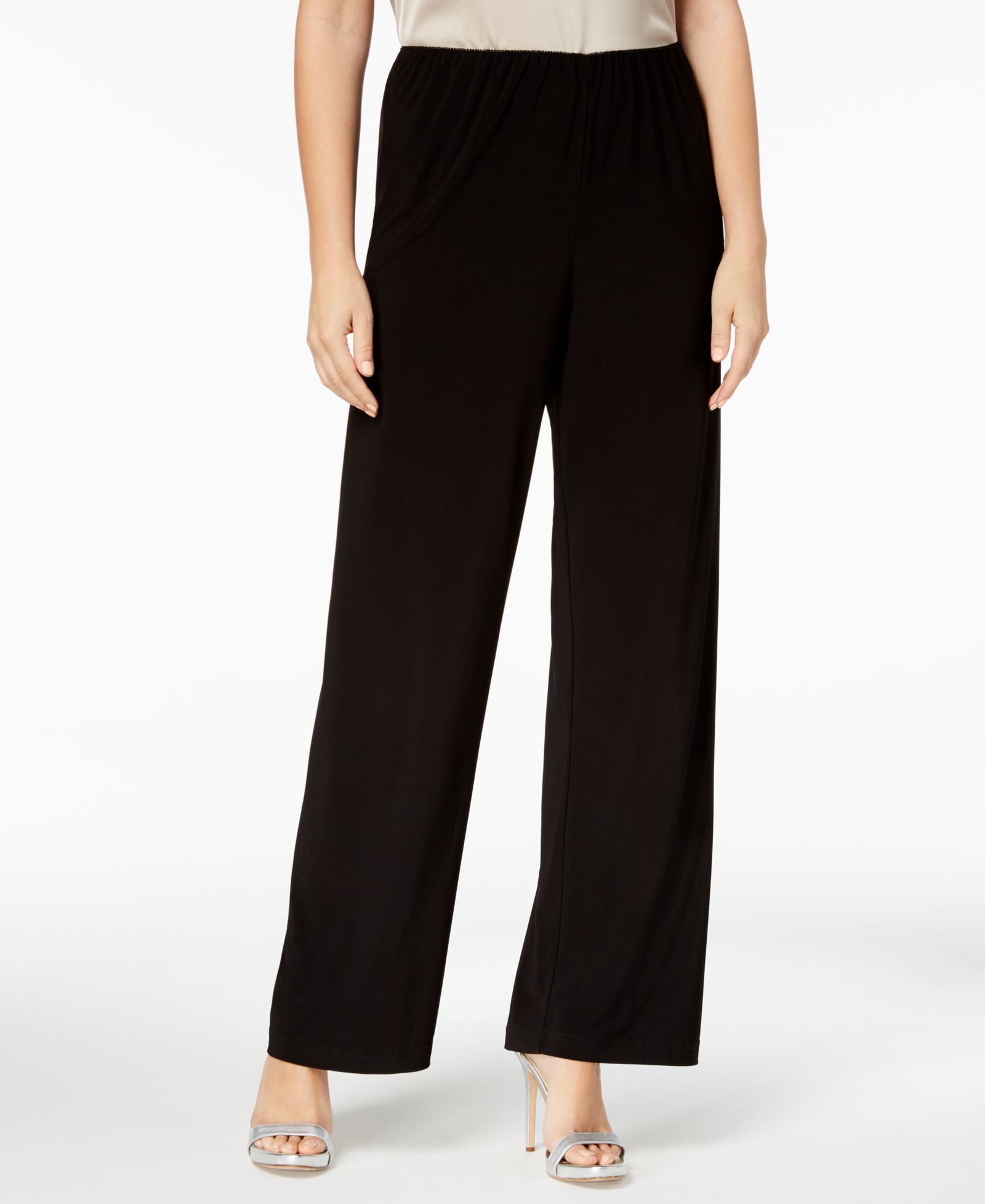 Alex Evenings Wide-Leg Petite Pants