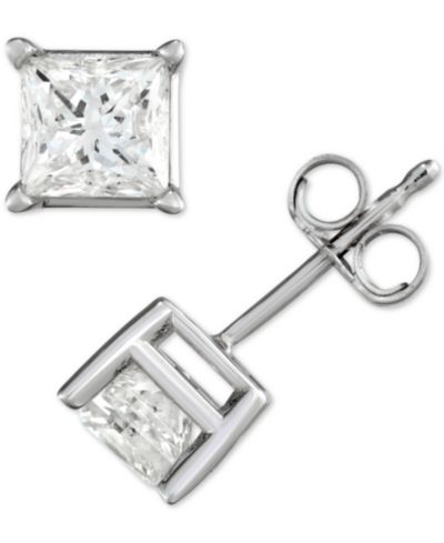 Серьги-гвоздики Diamond Princess (1/2 ct. t.w.) из белого золота 14k