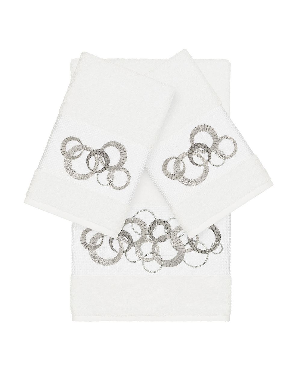 Набор полотенец Linum Home Turkish Cotton Annabelle 3-Pc. Embellished
