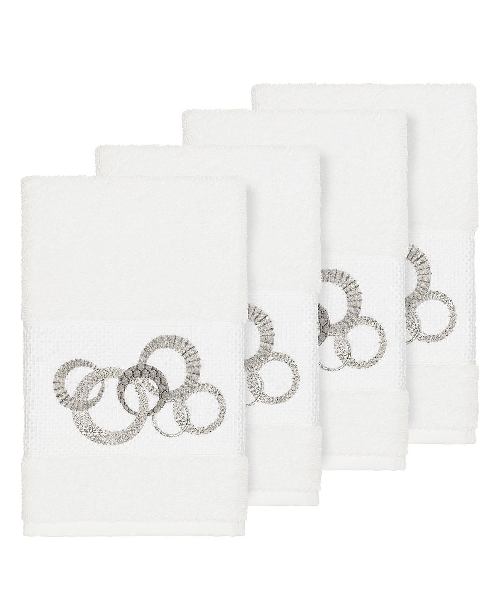 Набор махровых полотенец Linum Home Turkish Cotton Annabelle, 4 шт.