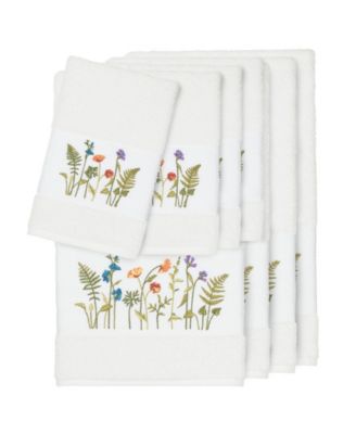 Набор из 8 полотенец Linum Home Serenity из турецкого хлопка