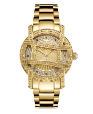 JBW 10 YR Anniversary Women's Olympia Diamond (1/5 ct.t.w.) 18K Gold Plated  Watch