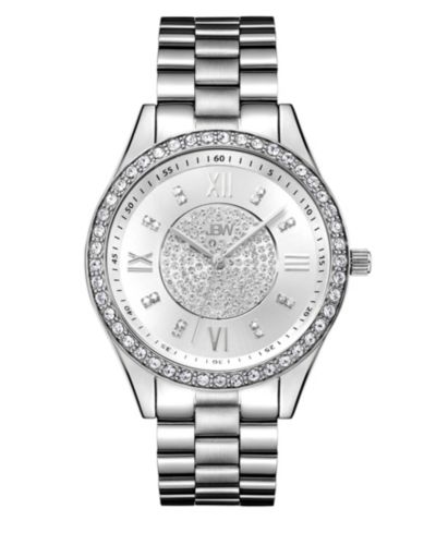 JBW Женские часы Mondrian Diamond (1/6 ct.t.w.) из нержавеющей стали