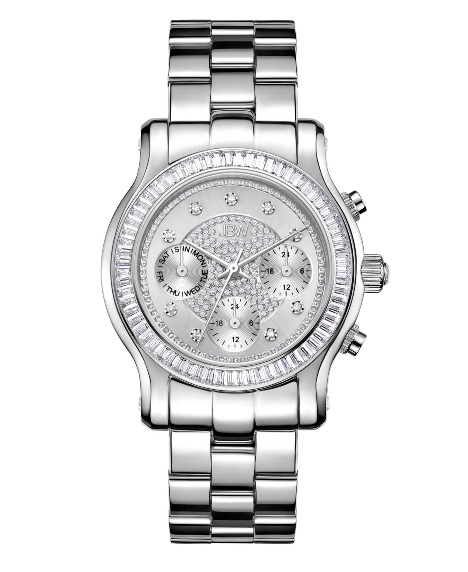 JBW Женские часы Laurel Diamond (1/10 ct.t.w.) Stainless Steel