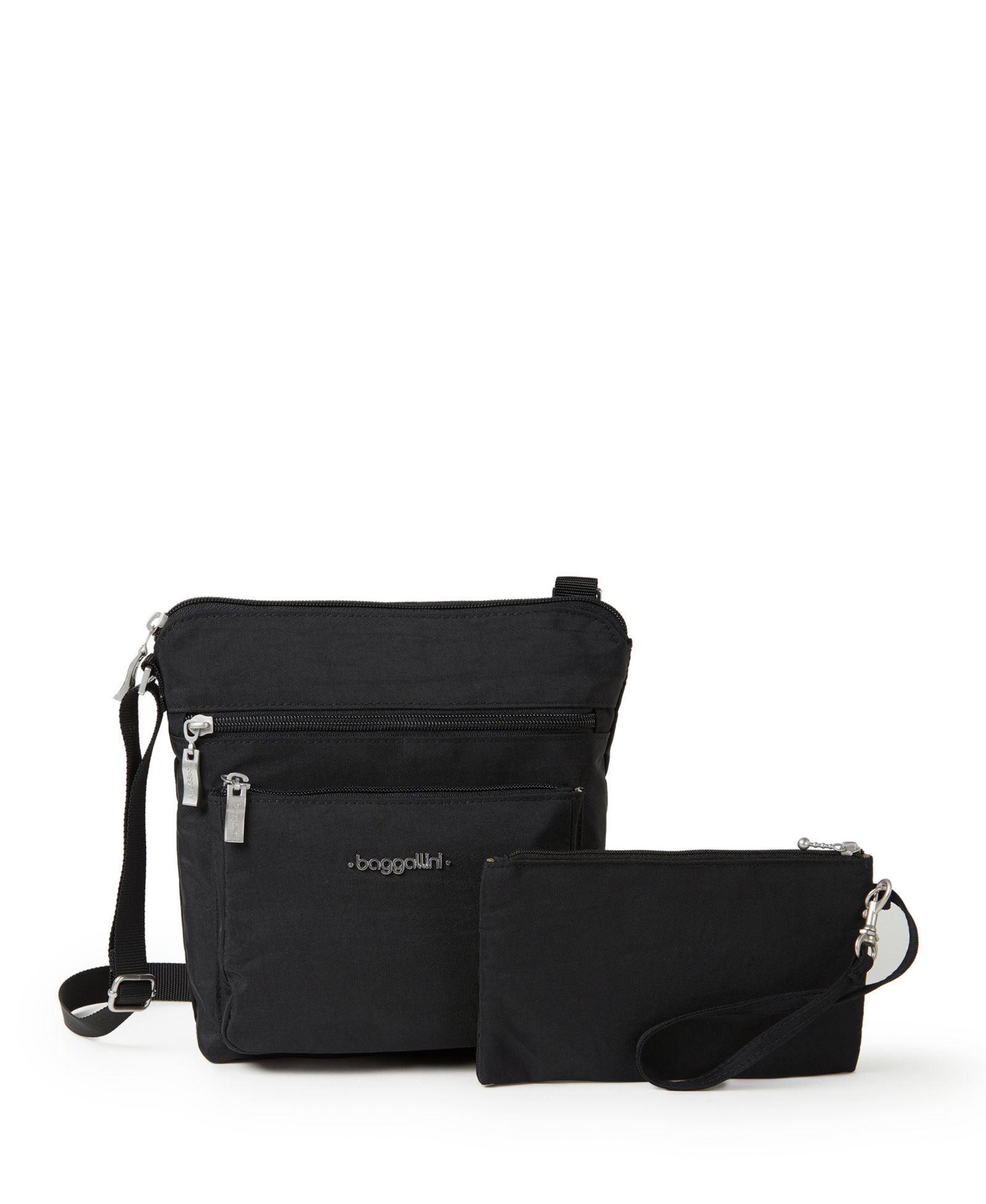 Baggallini Pocket Small Wristlet with Crossbody Handbag