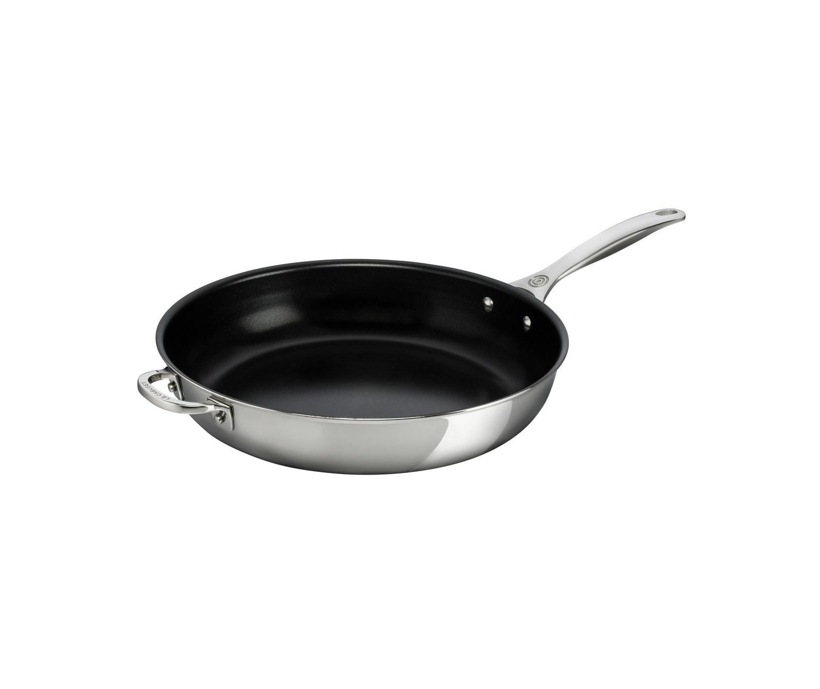 Le Creuset 12.5" Nonstick Deep Fry Pan with Helper Handle