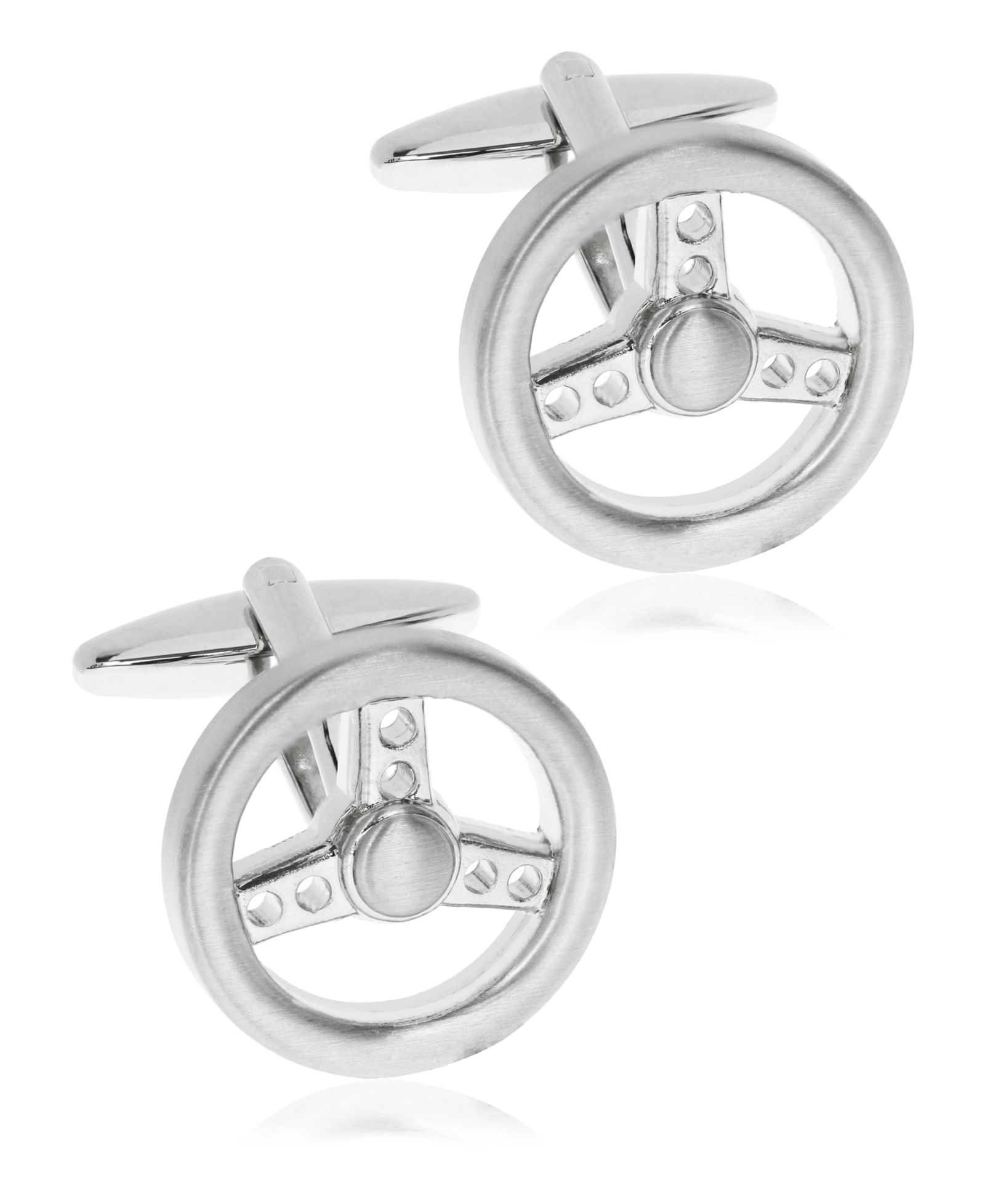 Запонки Sutton Silver-Tone