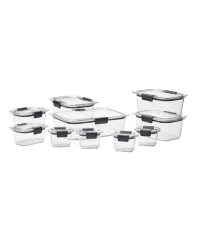 Набор контейнеров Rubbermaid Brilliance, 20 предметов