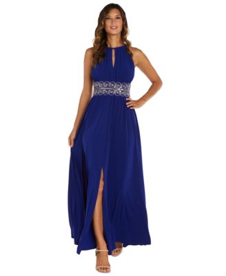 R & M Richards Women's Beaded Gown
