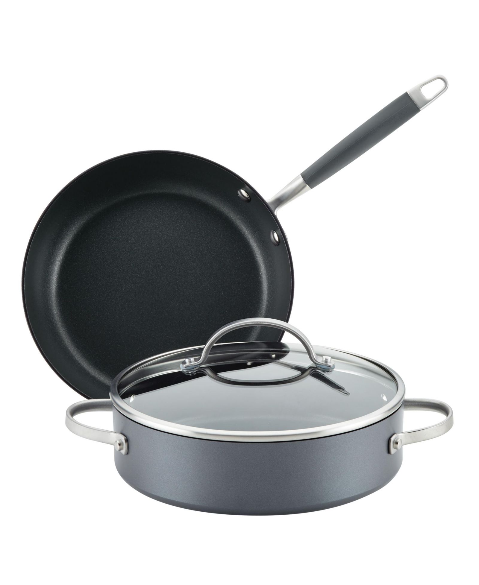 Anolon Advanced Home Hard-Anodized Nonstick 3-Pc. Cookware Set