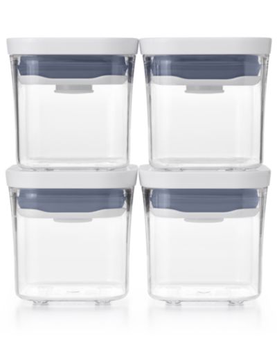 OXO Pop 4-Pc. Mini Food Storage Container Set набор контейнеров для хранения еды